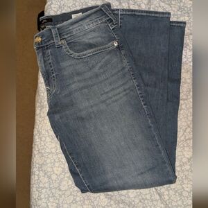 NWOT True Religion Geno Relaxed Slim Denim Jeans 36x32